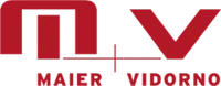 Maier+Vidorno logo, a Perfect Digital Solution client