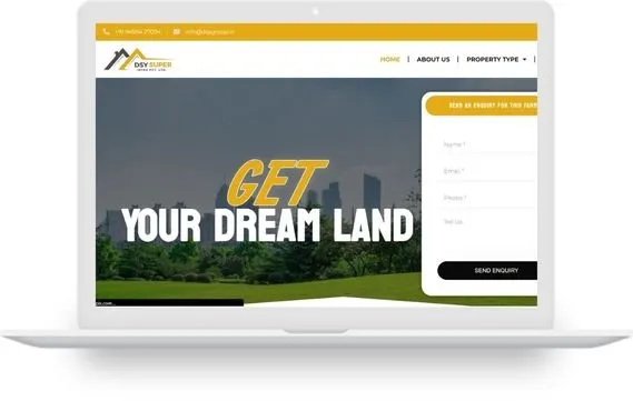 DSY Group website designed by Perfect Digital Solution